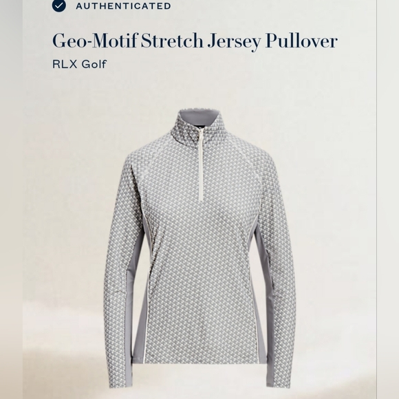 RLX - Geo-Motif Stretch Jersey Pullover - Picture 4 of 5